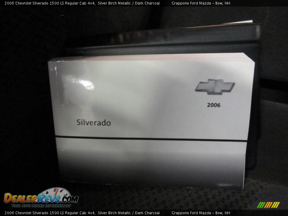 2006 Chevrolet Silverado 1500 LS Regular Cab 4x4 Silver Birch Metallic / Dark Charcoal Photo #6
