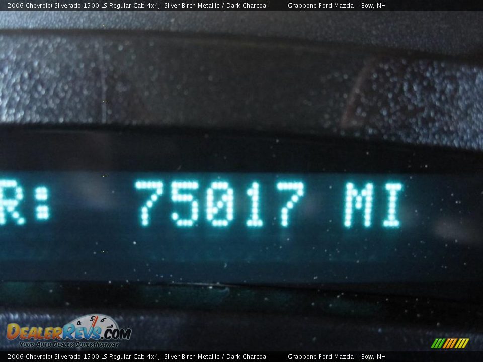 2006 Chevrolet Silverado 1500 LS Regular Cab 4x4 Silver Birch Metallic / Dark Charcoal Photo #8