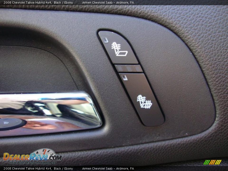 2008 Chevrolet Tahoe Hybrid 4x4 Black / Ebony Photo #15