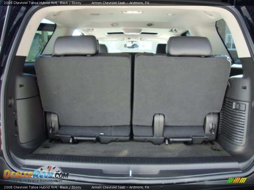 2008 Chevrolet Tahoe Hybrid 4x4 Black / Ebony Photo #26