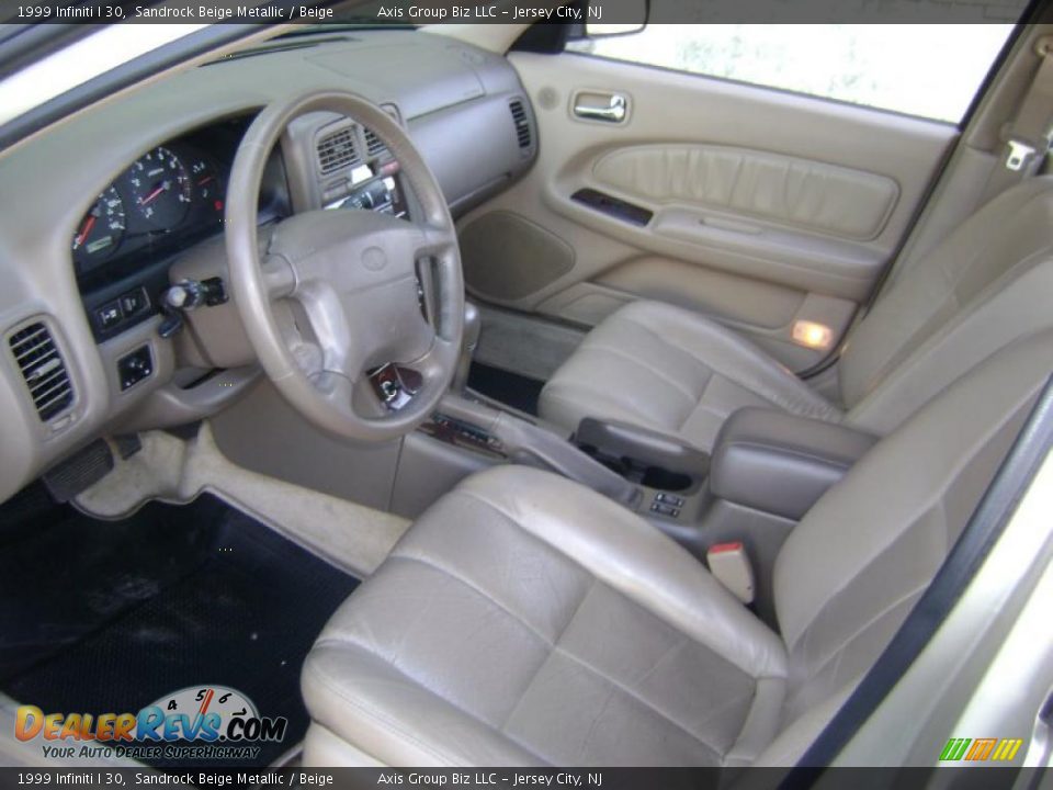 1999 Infiniti I 30 Sandrock Beige Metallic / Beige Photo #6