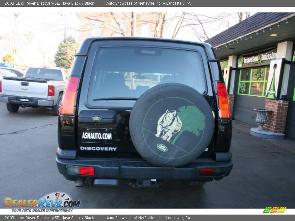 2003 Land Rover Discovery SE Java Black / Black Photo #5