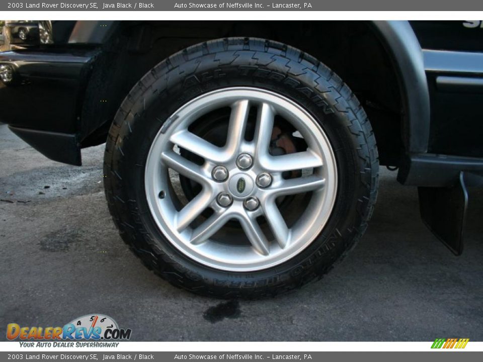 2003 Land Rover Discovery SE Java Black / Black Photo #9