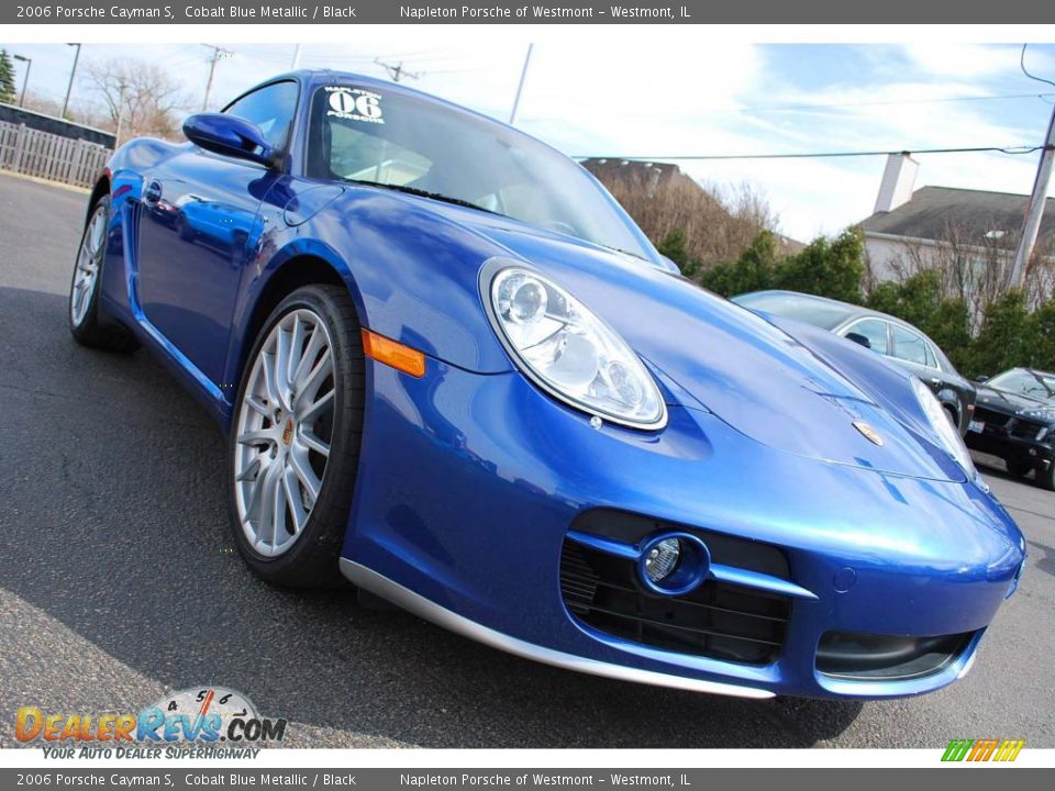 2006 Porsche Cayman S Cobalt Blue Metallic / Black Photo #1