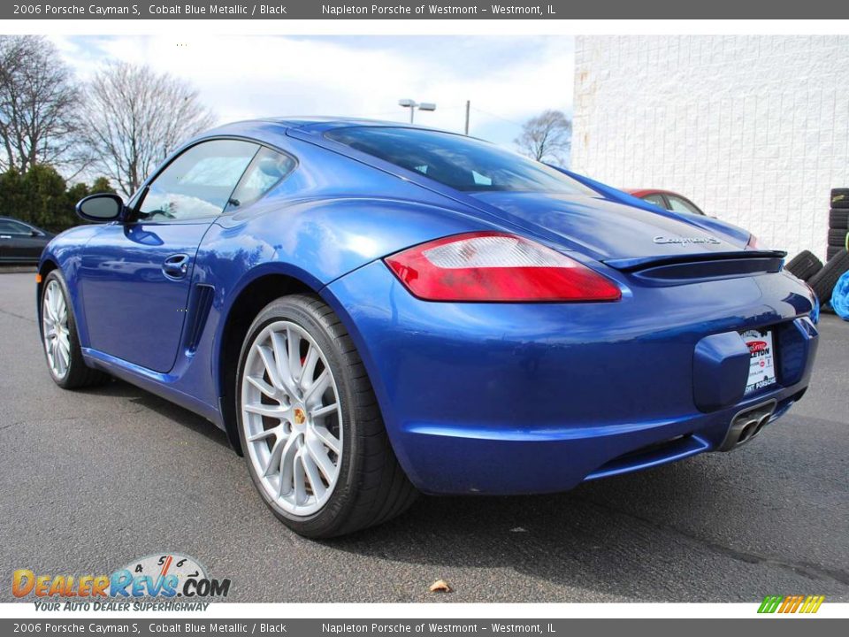 2006 Porsche Cayman S Cobalt Blue Metallic / Black Photo #5