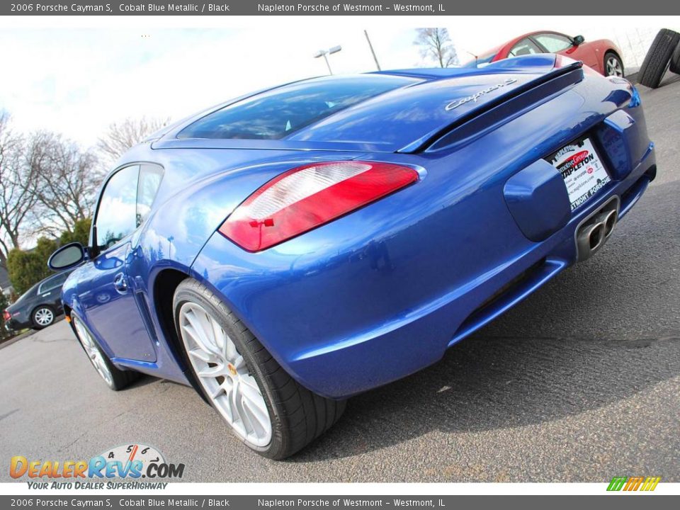 2006 Porsche Cayman S Cobalt Blue Metallic / Black Photo #6