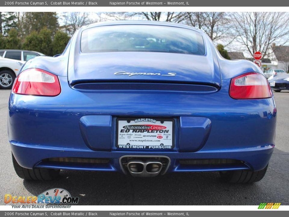 2006 Porsche Cayman S Cobalt Blue Metallic / Black Photo #7