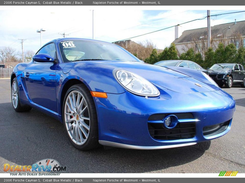 2006 Porsche Cayman S Cobalt Blue Metallic / Black Photo #10