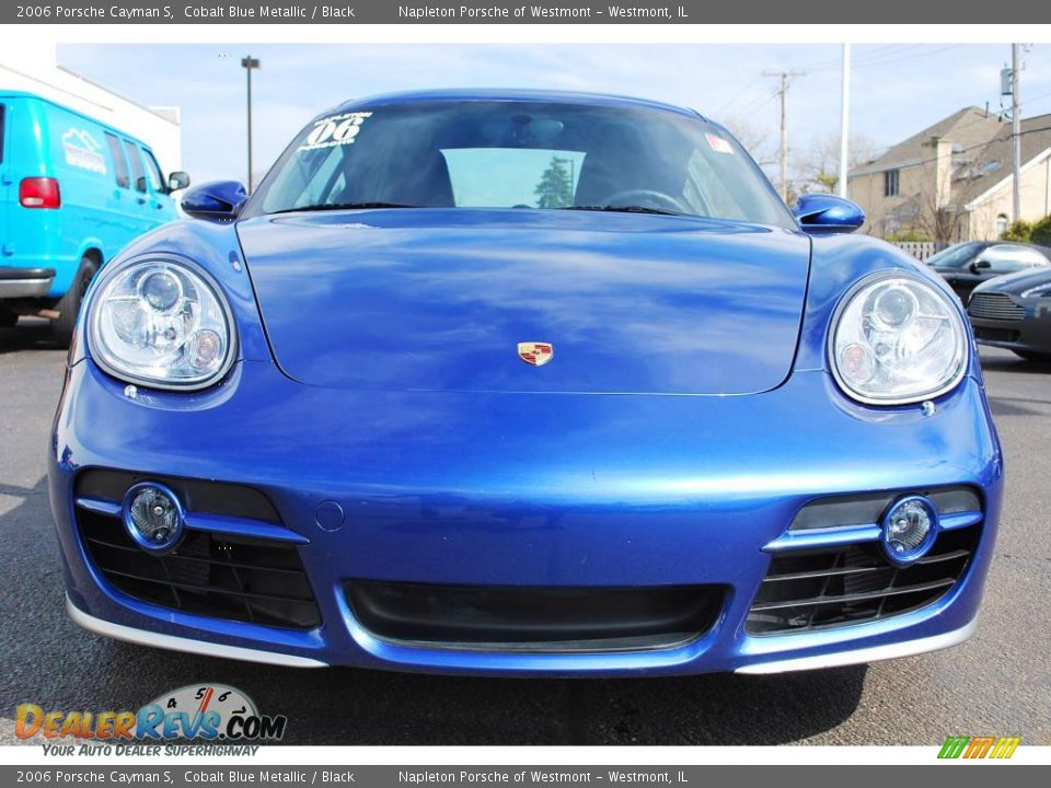 2006 Porsche Cayman S Cobalt Blue Metallic / Black Photo #11