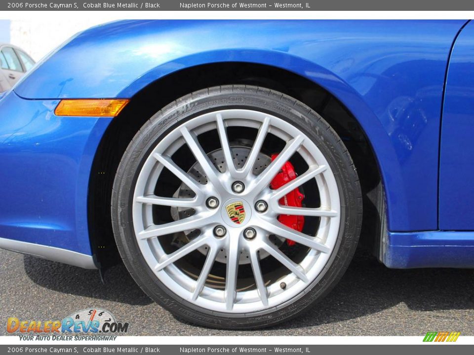 2006 Porsche Cayman S Cobalt Blue Metallic / Black Photo #13