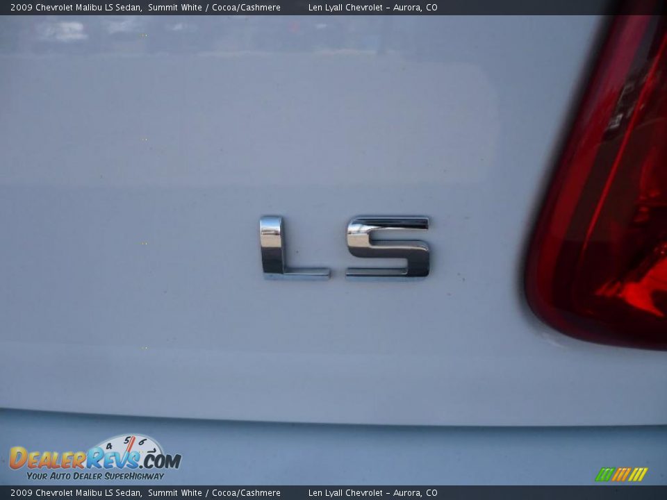 2009 Chevrolet Malibu LS Sedan Summit White / Cocoa/Cashmere Photo #13