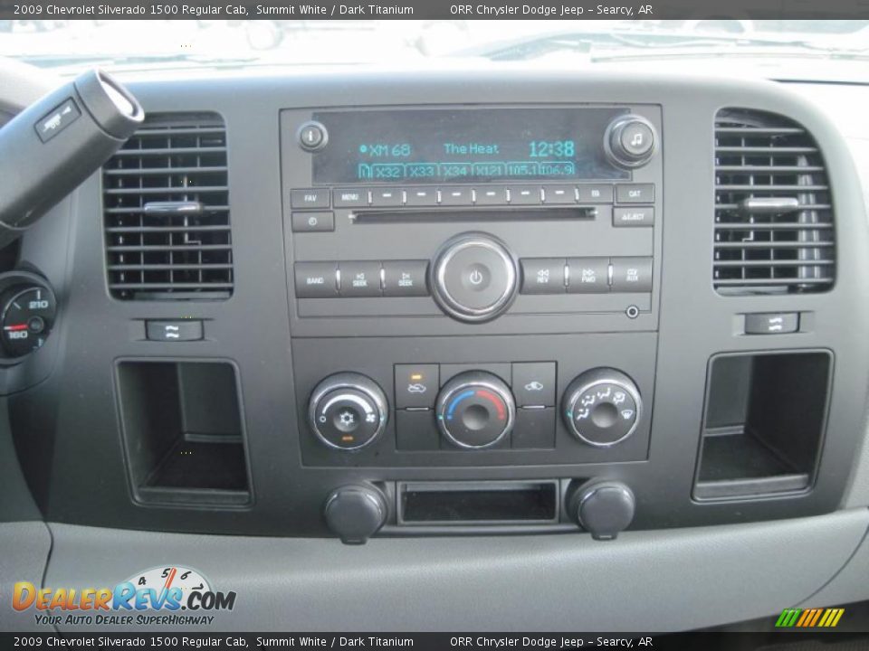 2009 Chevrolet Silverado 1500 Regular Cab Summit White / Dark Titanium Photo #7