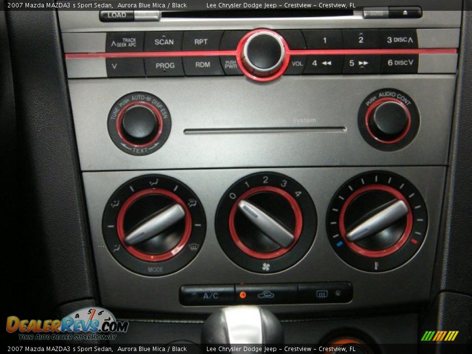 2007 Mazda MAZDA3 s Sport Sedan Aurora Blue Mica / Black Photo #19