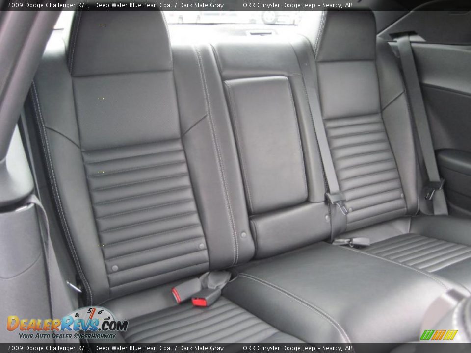 2009 Dodge Challenger R/T Deep Water Blue Pearl Coat / Dark Slate Gray Photo #26