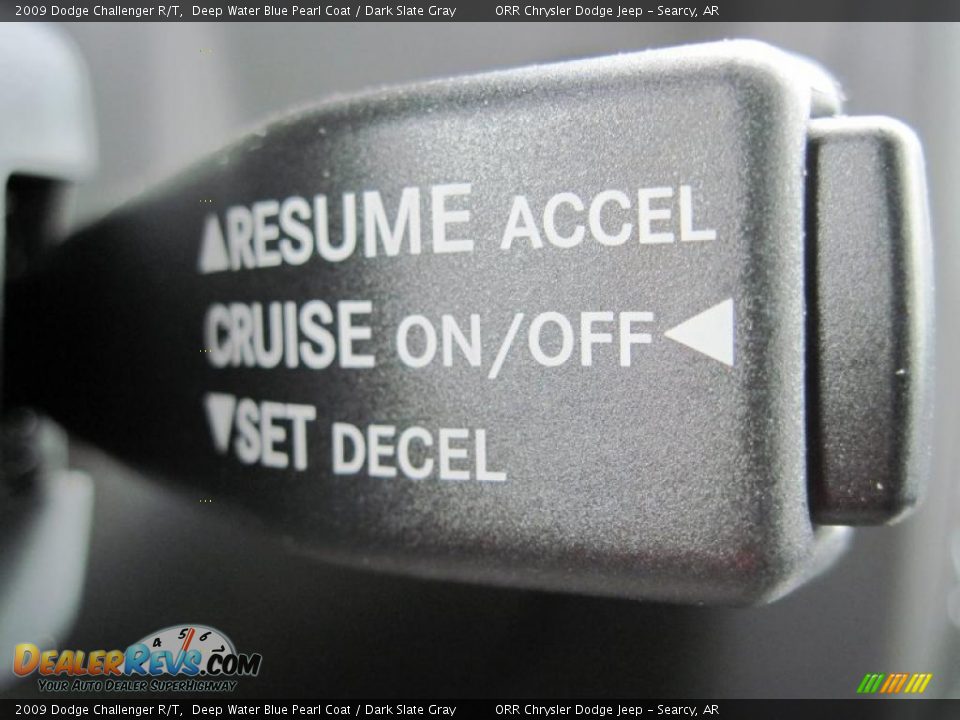 2009 Dodge Challenger R/T Deep Water Blue Pearl Coat / Dark Slate Gray Photo #28