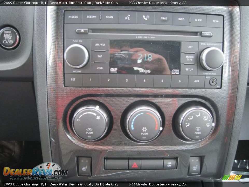 2009 Dodge Challenger R/T Deep Water Blue Pearl Coat / Dark Slate Gray Photo #30