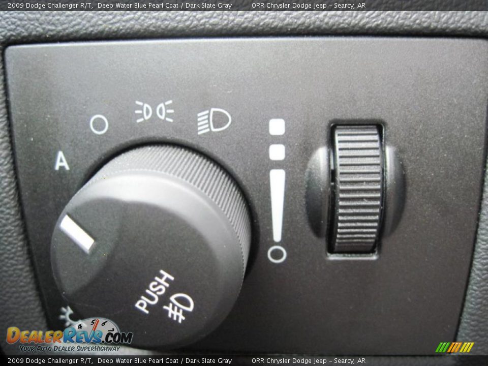 2009 Dodge Challenger R/T Deep Water Blue Pearl Coat / Dark Slate Gray Photo #31