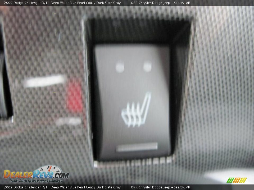 2009 Dodge Challenger R/T Deep Water Blue Pearl Coat / Dark Slate Gray Photo #35