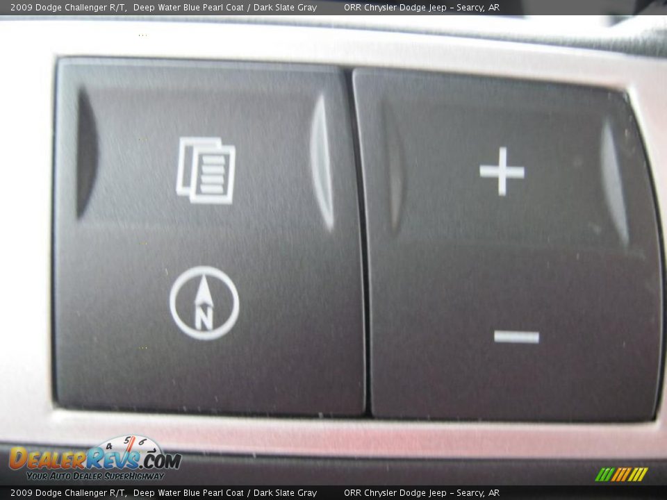 2009 Dodge Challenger R/T Deep Water Blue Pearl Coat / Dark Slate Gray Photo #36