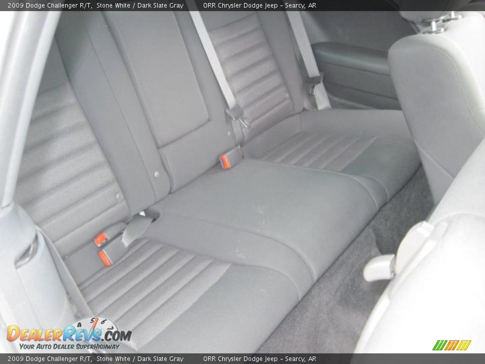 2009 Dodge Challenger R/T Stone White / Dark Slate Gray Photo #11