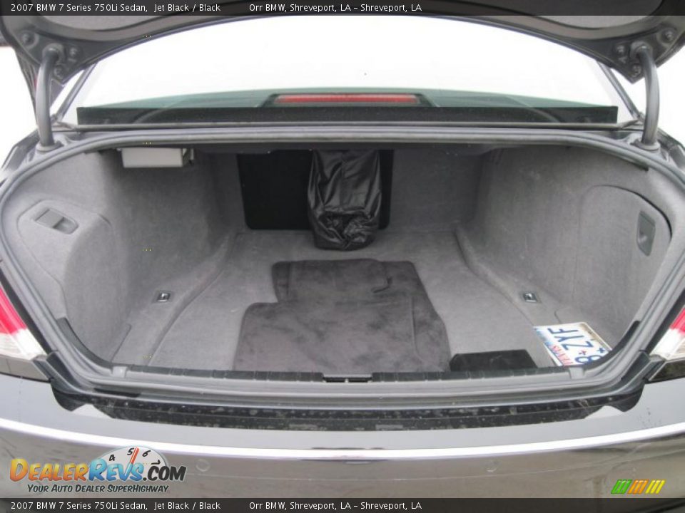 2007 BMW 7 Series 750Li Sedan Jet Black / Black Photo #7