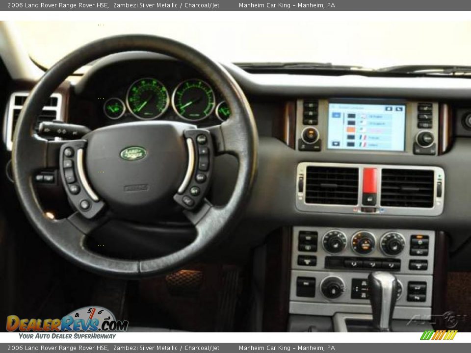 2006 Land Rover Range Rover HSE Zambezi Silver Metallic / Charcoal/Jet Photo #7