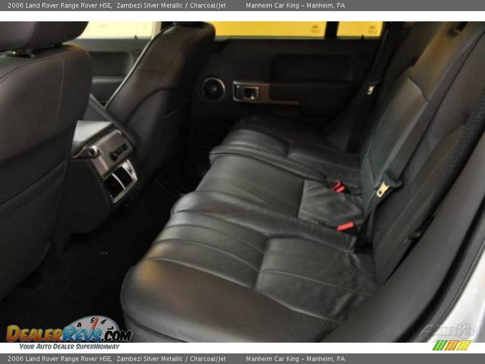 2006 Land Rover Range Rover HSE Zambezi Silver Metallic / Charcoal/Jet Photo #14