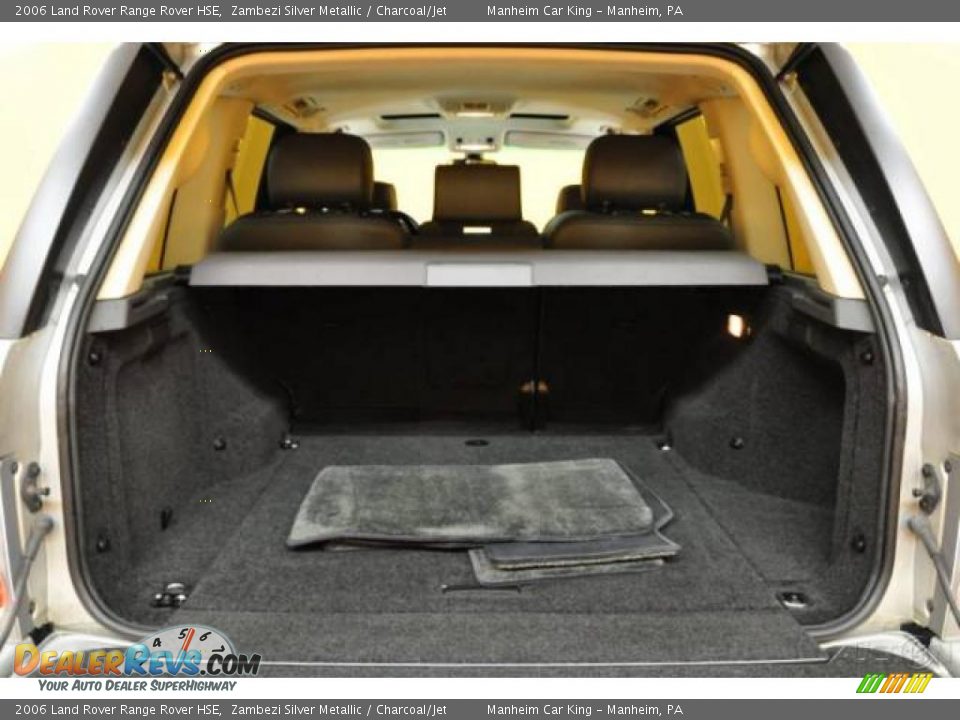 2006 Land Rover Range Rover HSE Zambezi Silver Metallic / Charcoal/Jet Photo #15