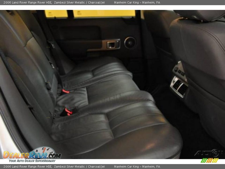 2006 Land Rover Range Rover HSE Zambezi Silver Metallic / Charcoal/Jet Photo #16
