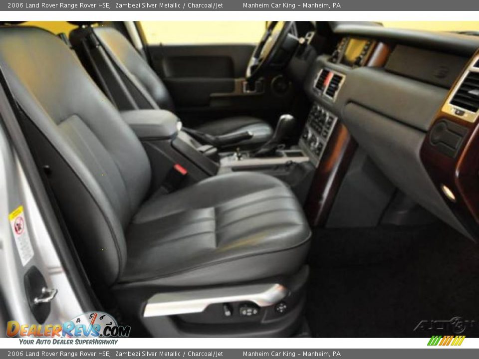 2006 Land Rover Range Rover HSE Zambezi Silver Metallic / Charcoal/Jet Photo #17