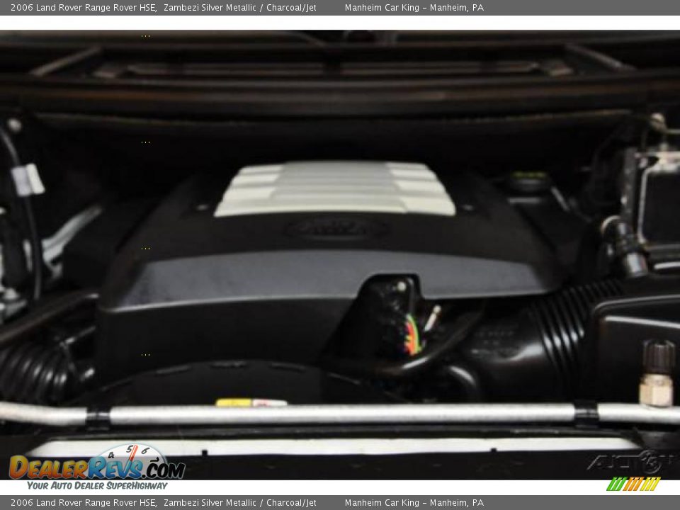 2006 Land Rover Range Rover HSE Zambezi Silver Metallic / Charcoal/Jet Photo #19