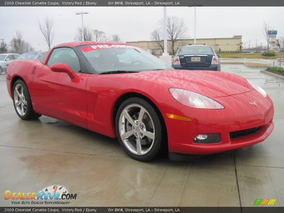 2009 Chevrolet Corvette Coupe Victory Red / Ebony Photo #2