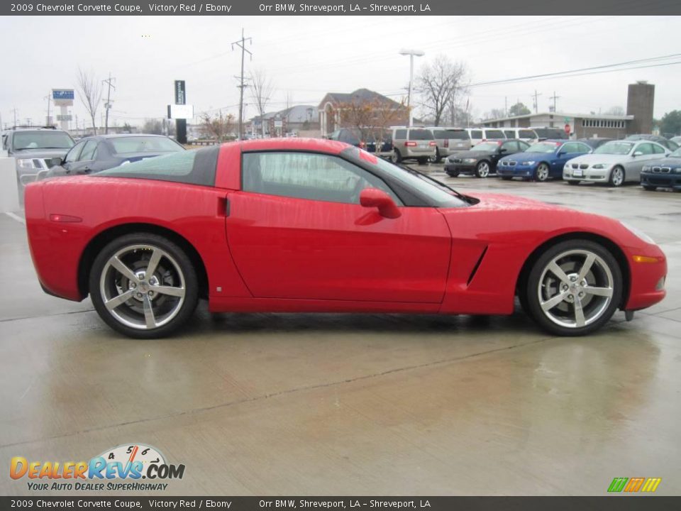 2009 Chevrolet Corvette Coupe Victory Red / Ebony Photo #4