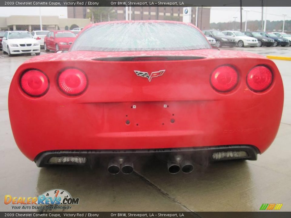 2009 Chevrolet Corvette Coupe Victory Red / Ebony Photo #6