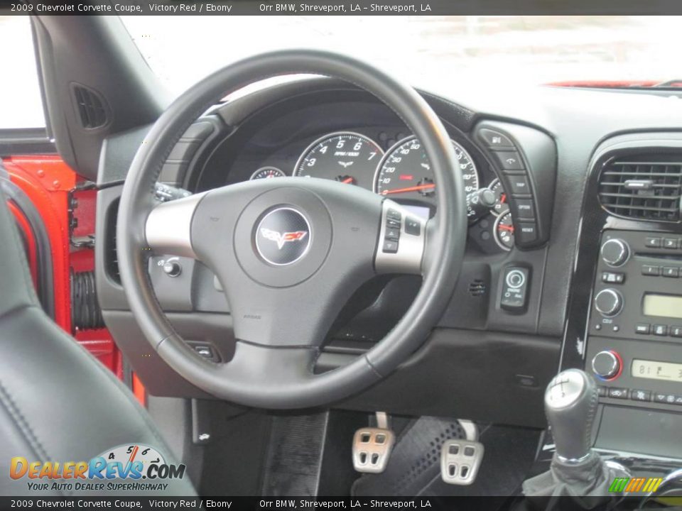 2009 Chevrolet Corvette Coupe Victory Red / Ebony Photo #9