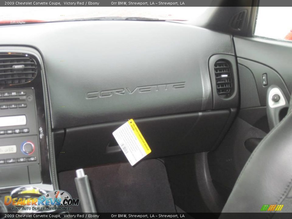 2009 Chevrolet Corvette Coupe Victory Red / Ebony Photo #10