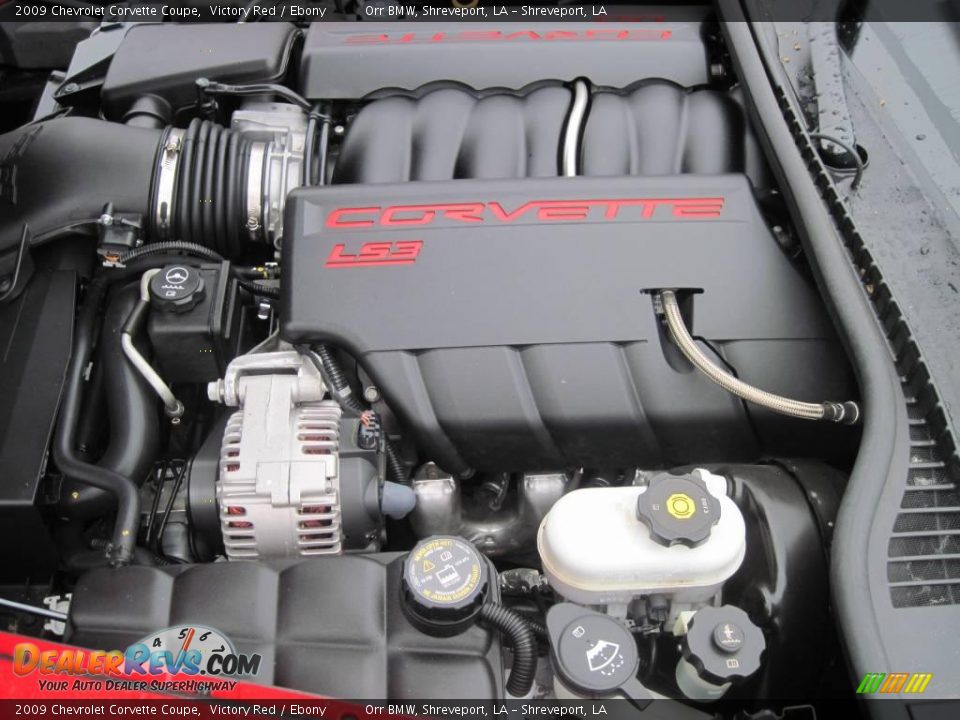 2009 Chevrolet Corvette Coupe Victory Red / Ebony Photo #14