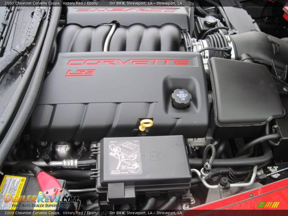 2009 Chevrolet Corvette Coupe Victory Red / Ebony Photo #15