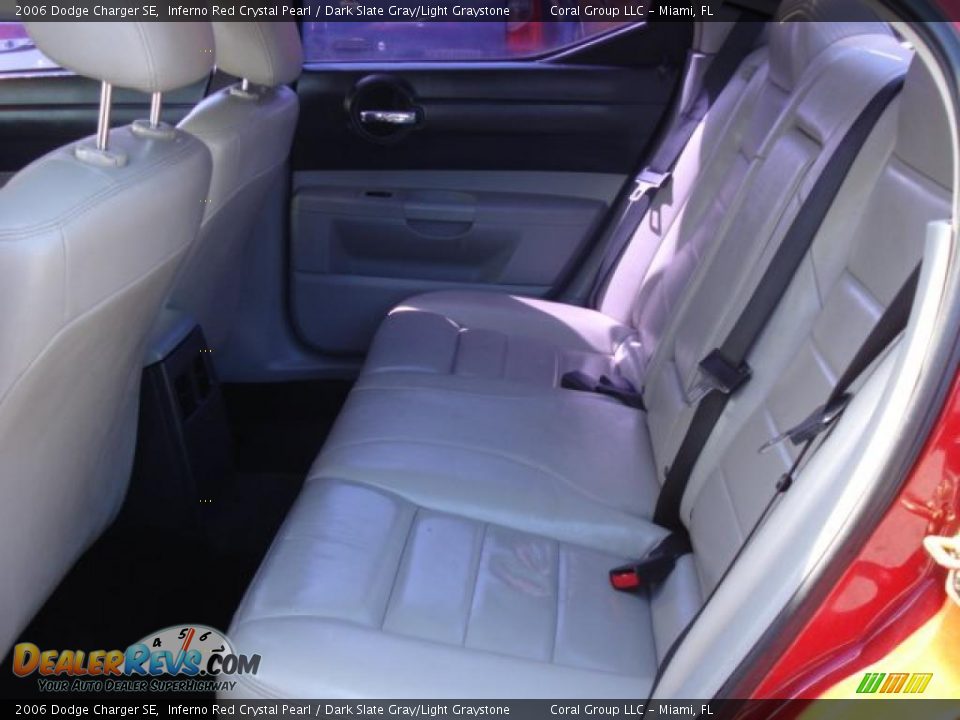 2006 Dodge Charger SE Inferno Red Crystal Pearl / Dark Slate Gray/Light Graystone Photo #10