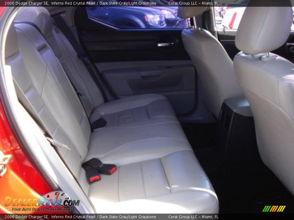 2006 Dodge Charger SE Inferno Red Crystal Pearl / Dark Slate Gray/Light Graystone Photo #11