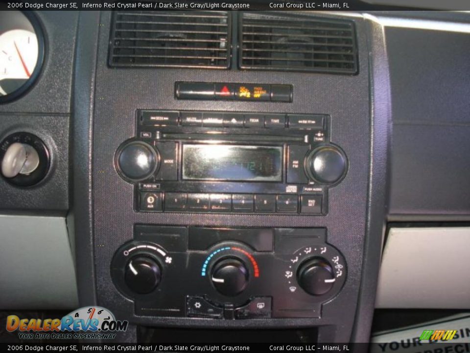 2006 Dodge Charger SE Inferno Red Crystal Pearl / Dark Slate Gray/Light Graystone Photo #13