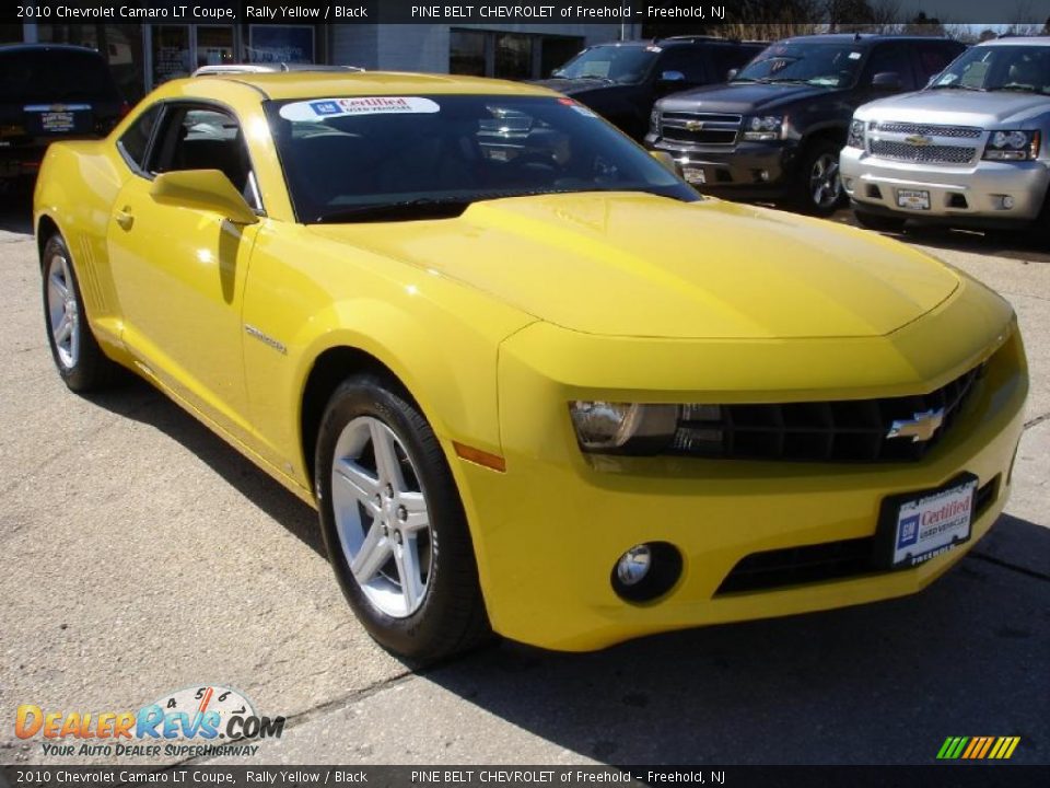2010 Chevrolet Camaro LT Coupe Rally Yellow / Black Photo #3