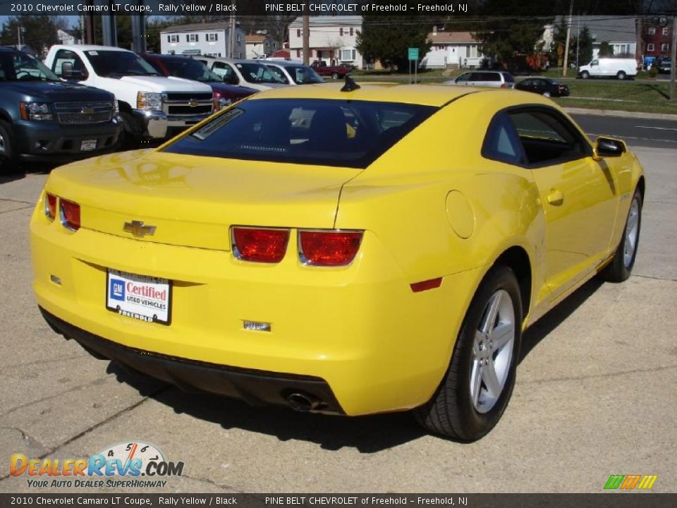 2010 Chevrolet Camaro LT Coupe Rally Yellow / Black Photo #4