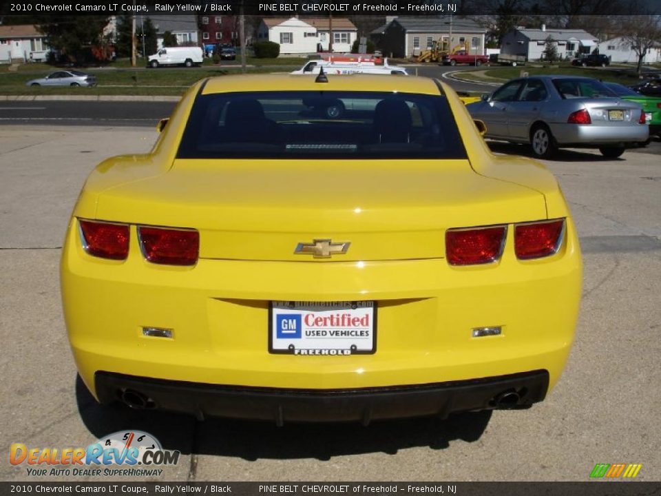 2010 Chevrolet Camaro LT Coupe Rally Yellow / Black Photo #5