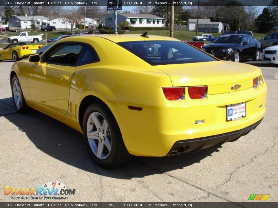 2010 Chevrolet Camaro LT Coupe Rally Yellow / Black Photo #6