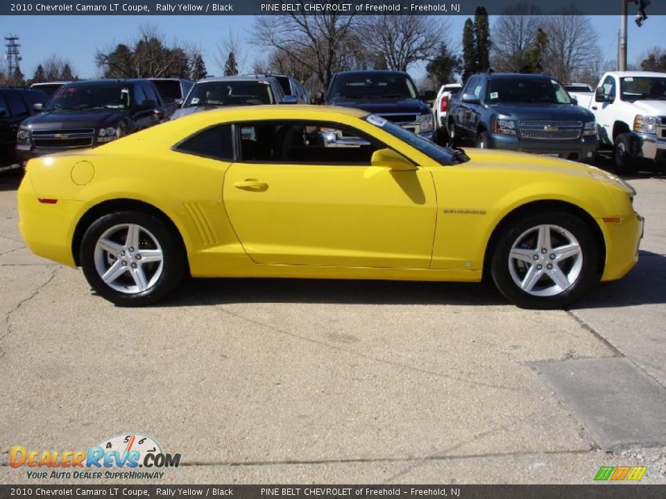 2010 Chevrolet Camaro LT Coupe Rally Yellow / Black Photo #7
