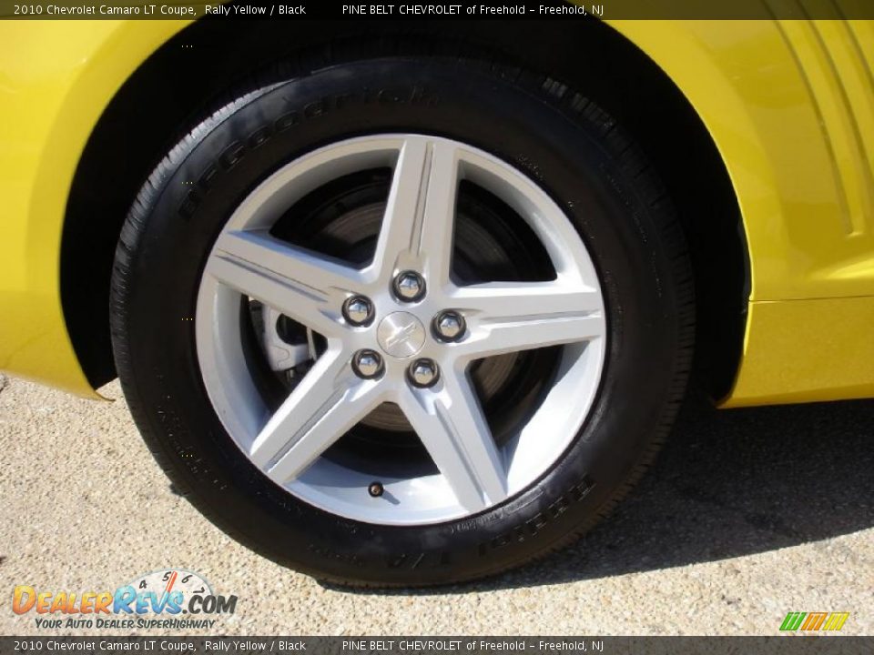 2010 Chevrolet Camaro LT Coupe Rally Yellow / Black Photo #8