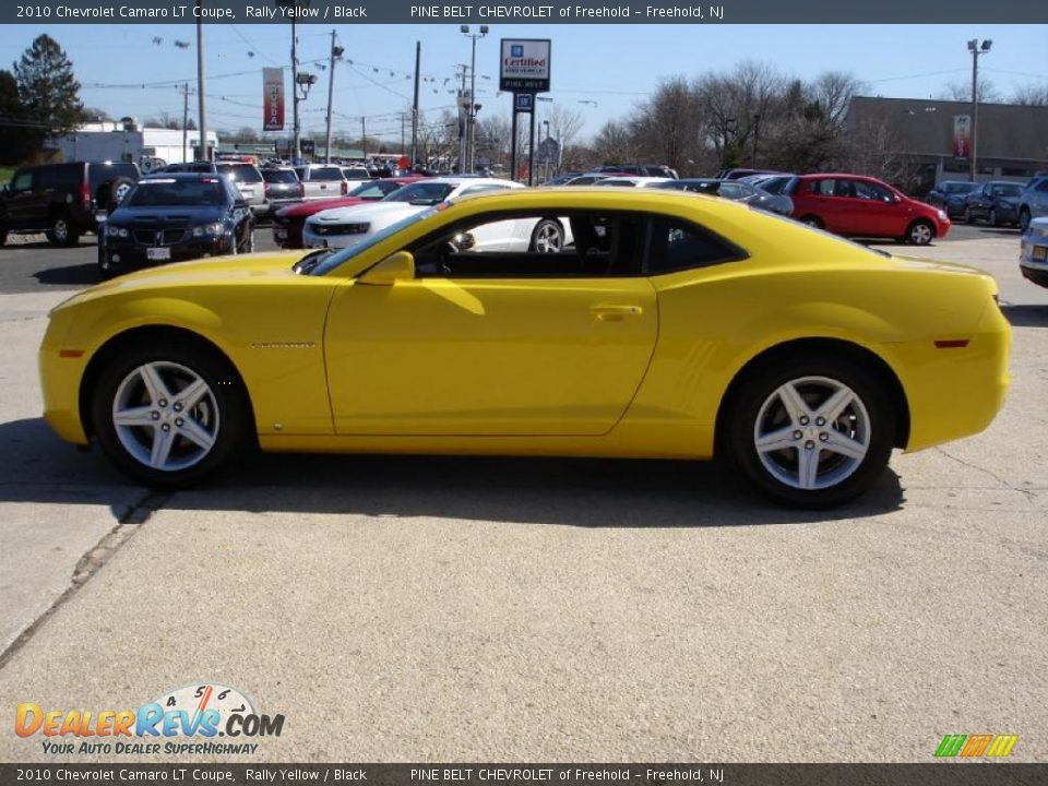 2010 Chevrolet Camaro LT Coupe Rally Yellow / Black Photo #9
