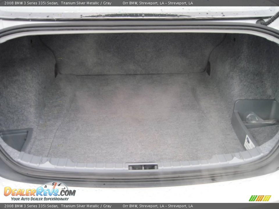 2008 BMW 3 Series 335i Sedan Titanium Silver Metallic / Gray Photo #7
