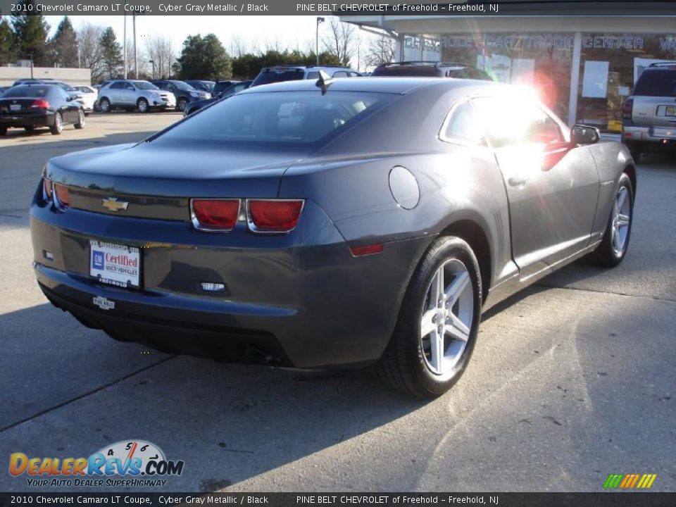 2010 Chevrolet Camaro LT Coupe Cyber Gray Metallic / Black Photo #4